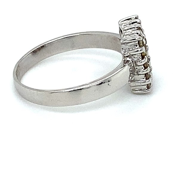 Fancy Colored Diamonds 1.00ct Solid 14K Gold Ring - Picture 3 of 6